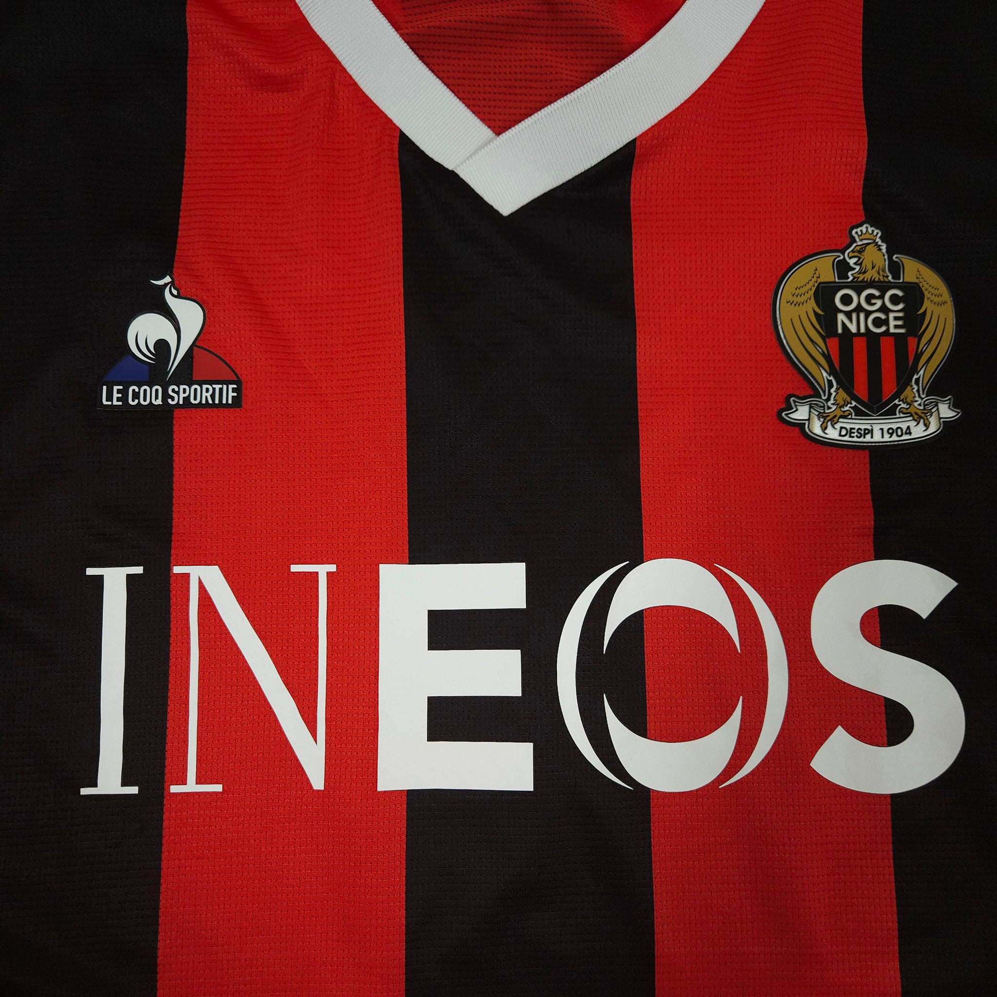 2023-24 Nice Home Shirt detailed view 1