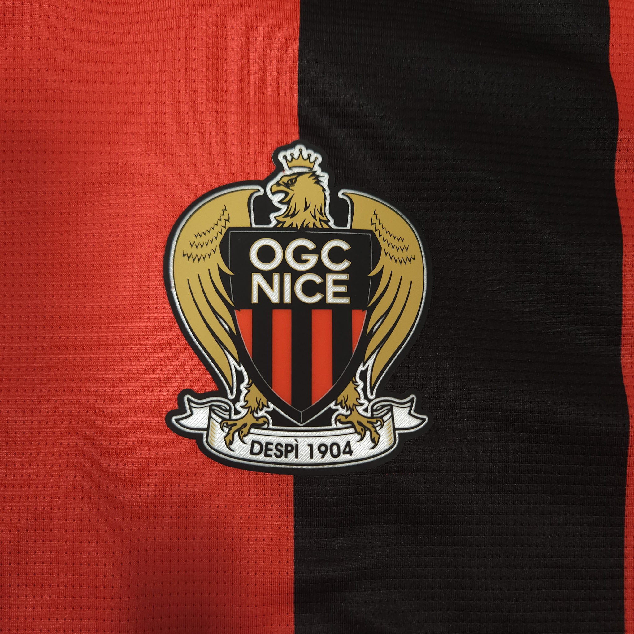 2023-24 Nice Home Shirt detailed view 2