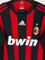 2008-09 AC Milan thuisshirt Ronaldinho #80 (LS)