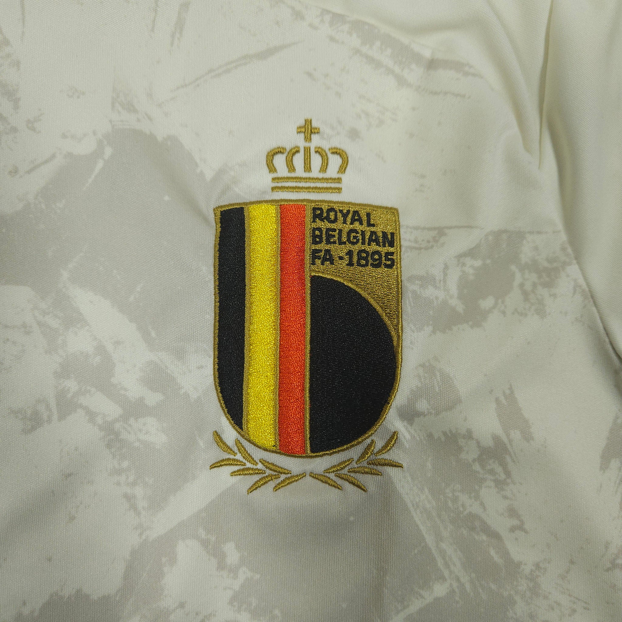 2021-22 Belgium Away Shirt detailed view 2