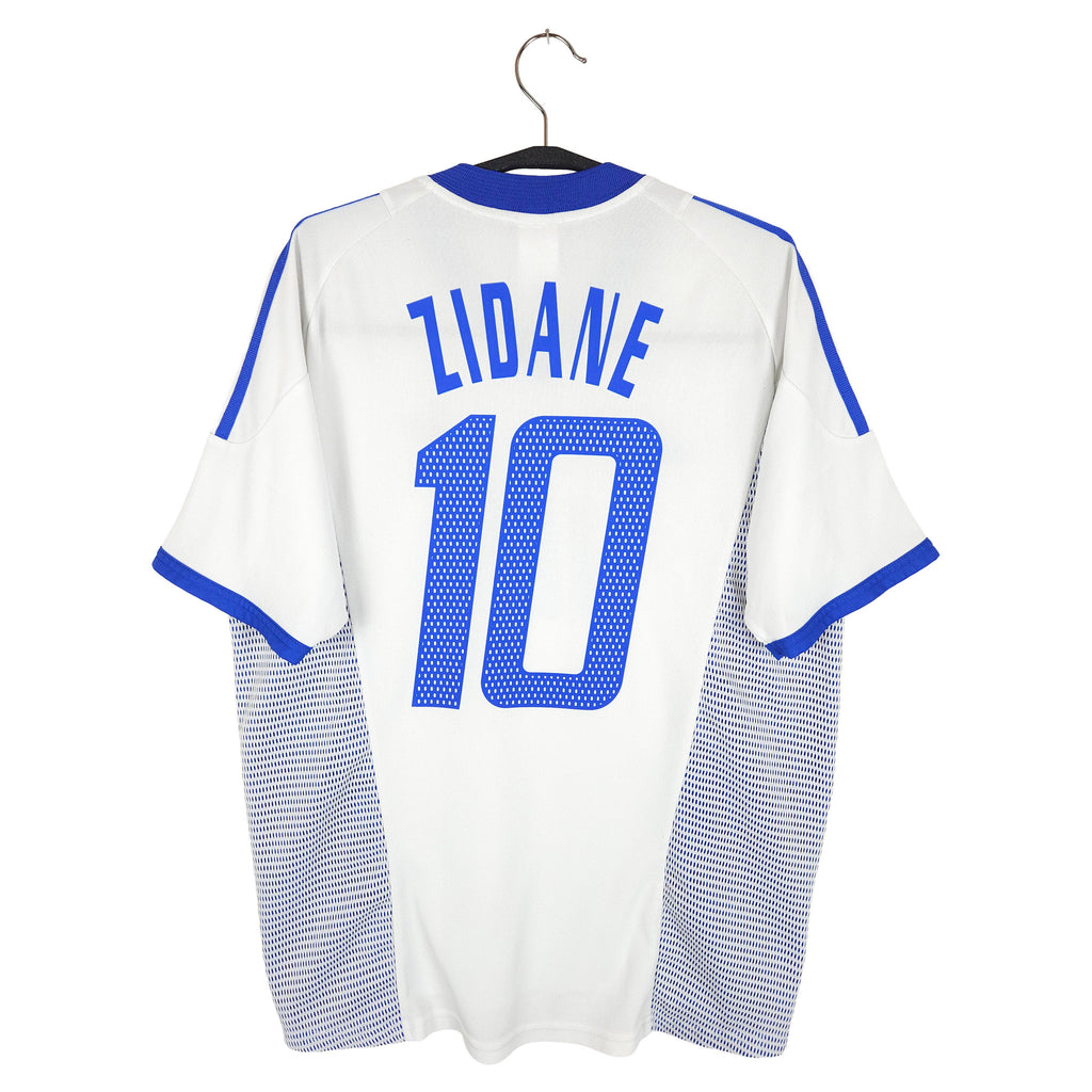 2002-04 Frankrijk uitshirt Zidane #10
