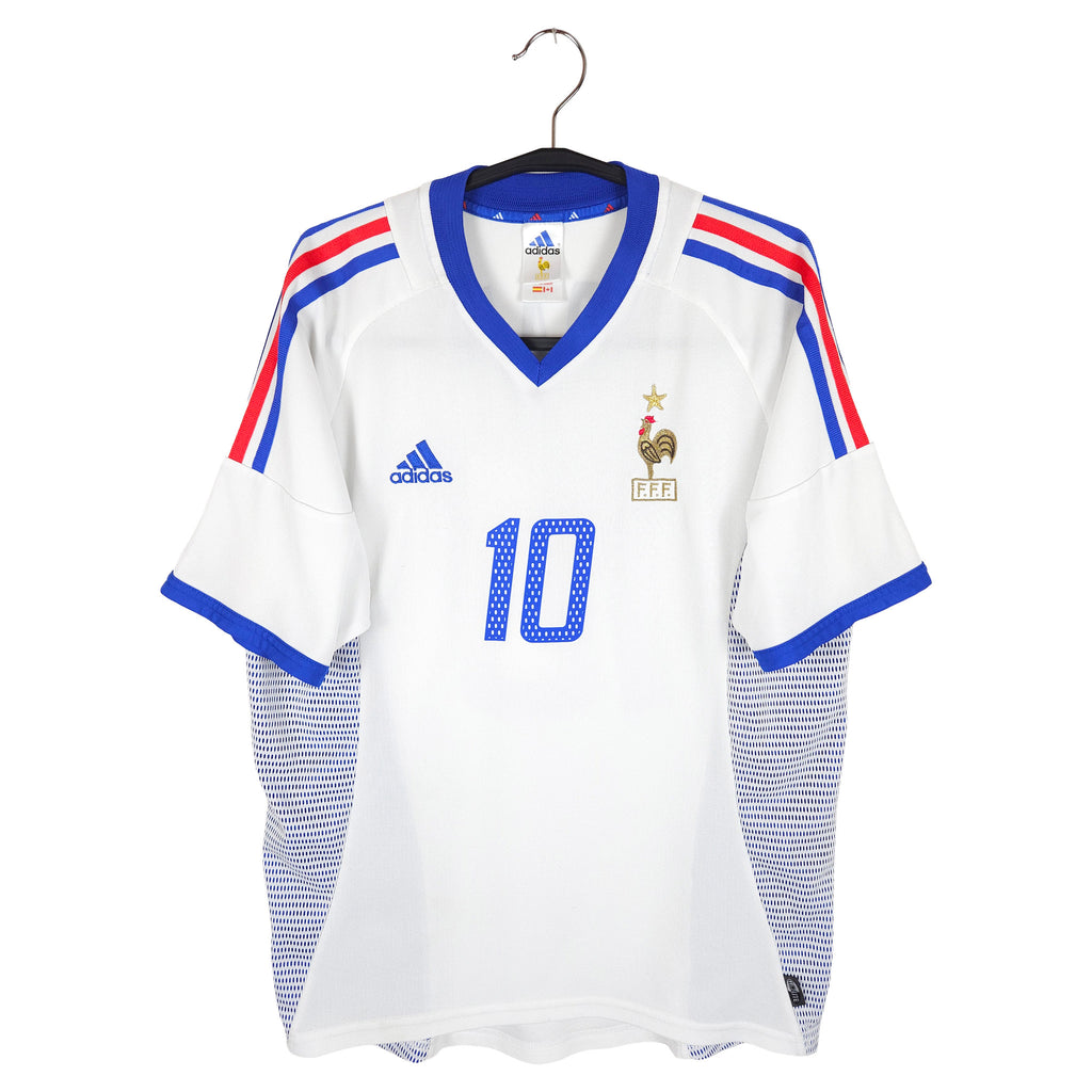 2002-04 Frankrijk uitshirt Zidane #10