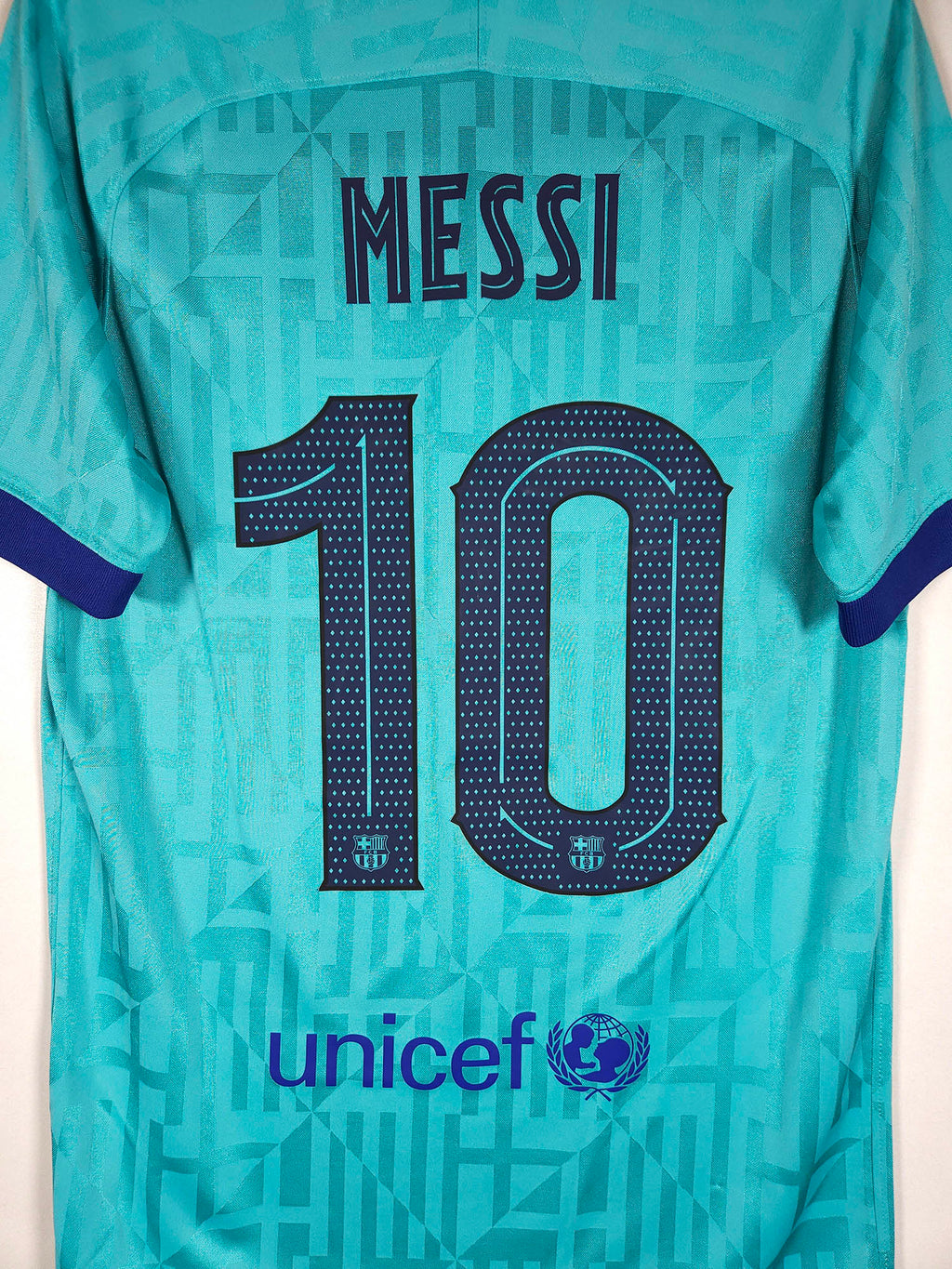 2019-20 Barcelona Third Shirt Messi #10 - detailed view