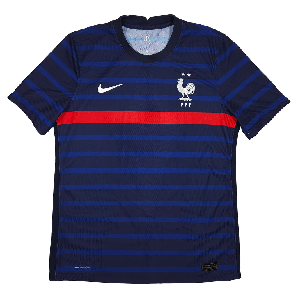 France Home Shirt 2020-21 – Authentic front view