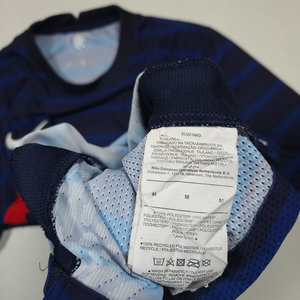France Home Shirt 2020-21 – Authentic detailed view 8