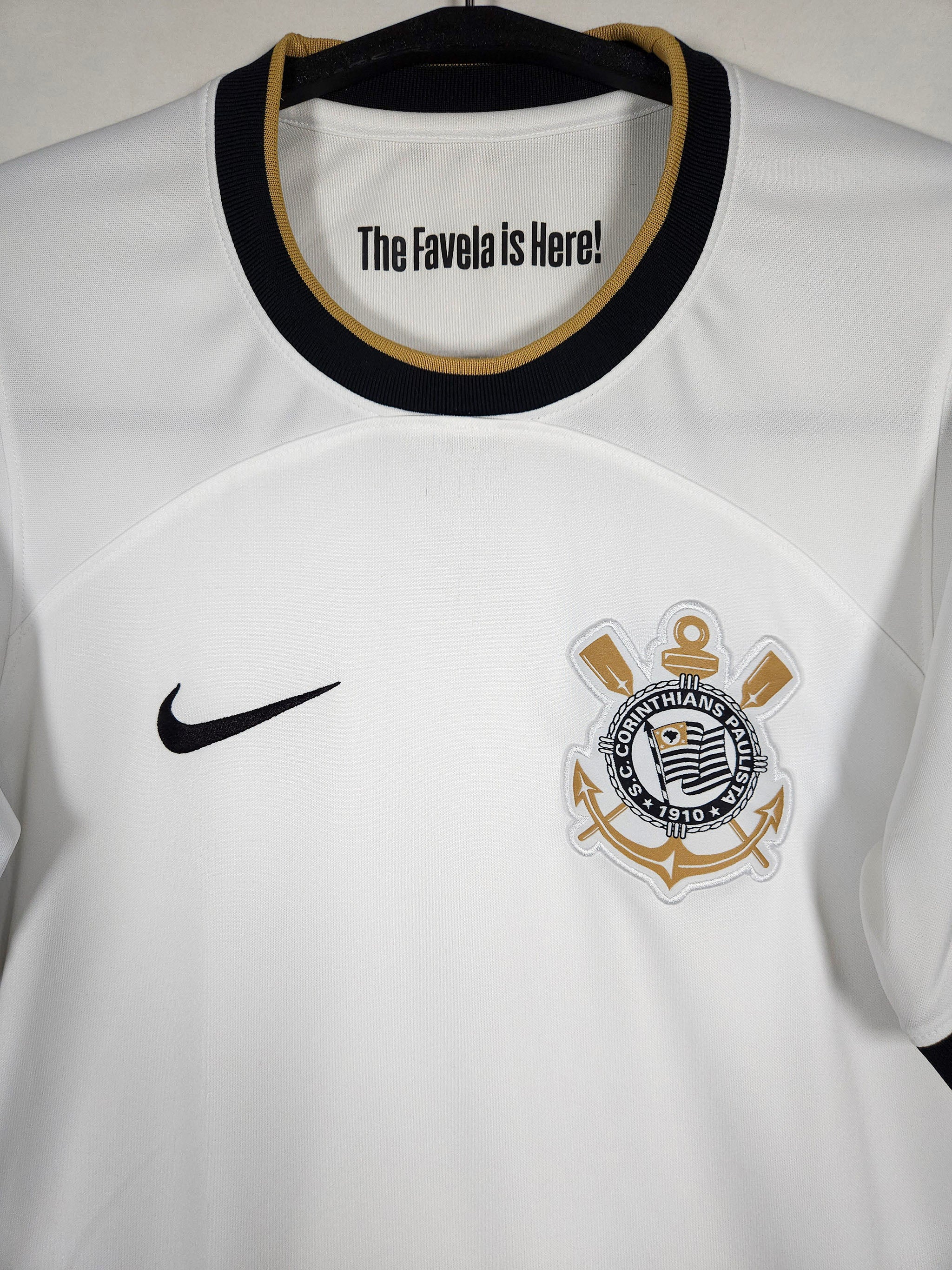 2022-23 Corinthians Home Shirt detailed view 1