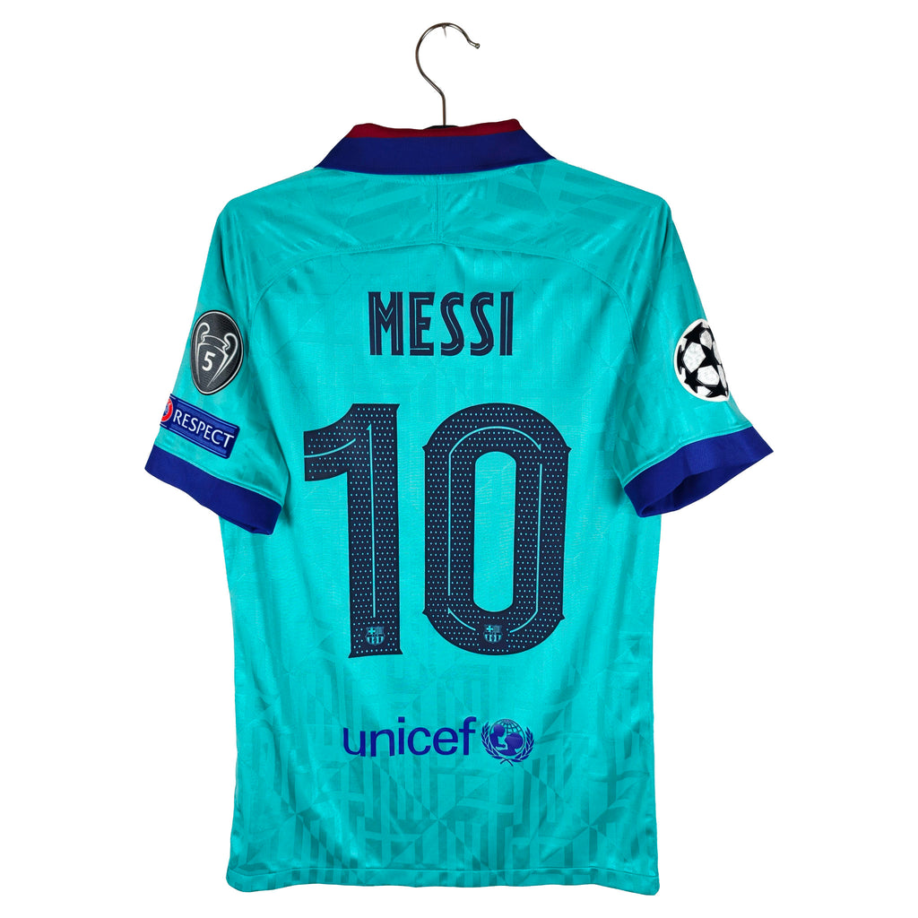 2019-20 Barcelona Third Shirt Messi #10 - back view
