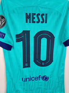 2019-20 Barcelona Third Shirt Messi #10 - detailed view