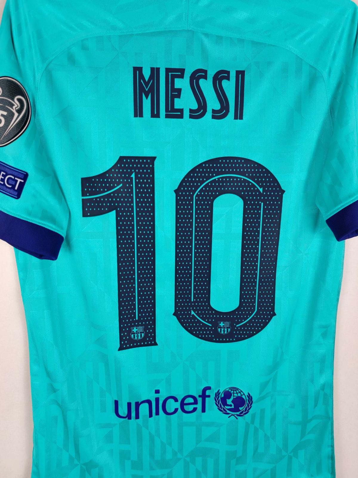 2019-20 Barcelona Third Shirt Messi #10 - detailed view