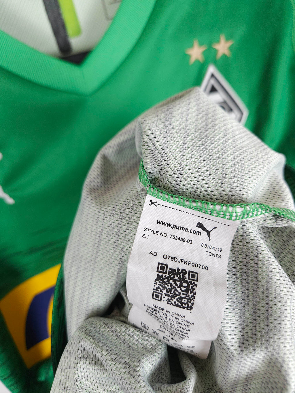 2018-19 Borussia Mönchengladbach derde shirt