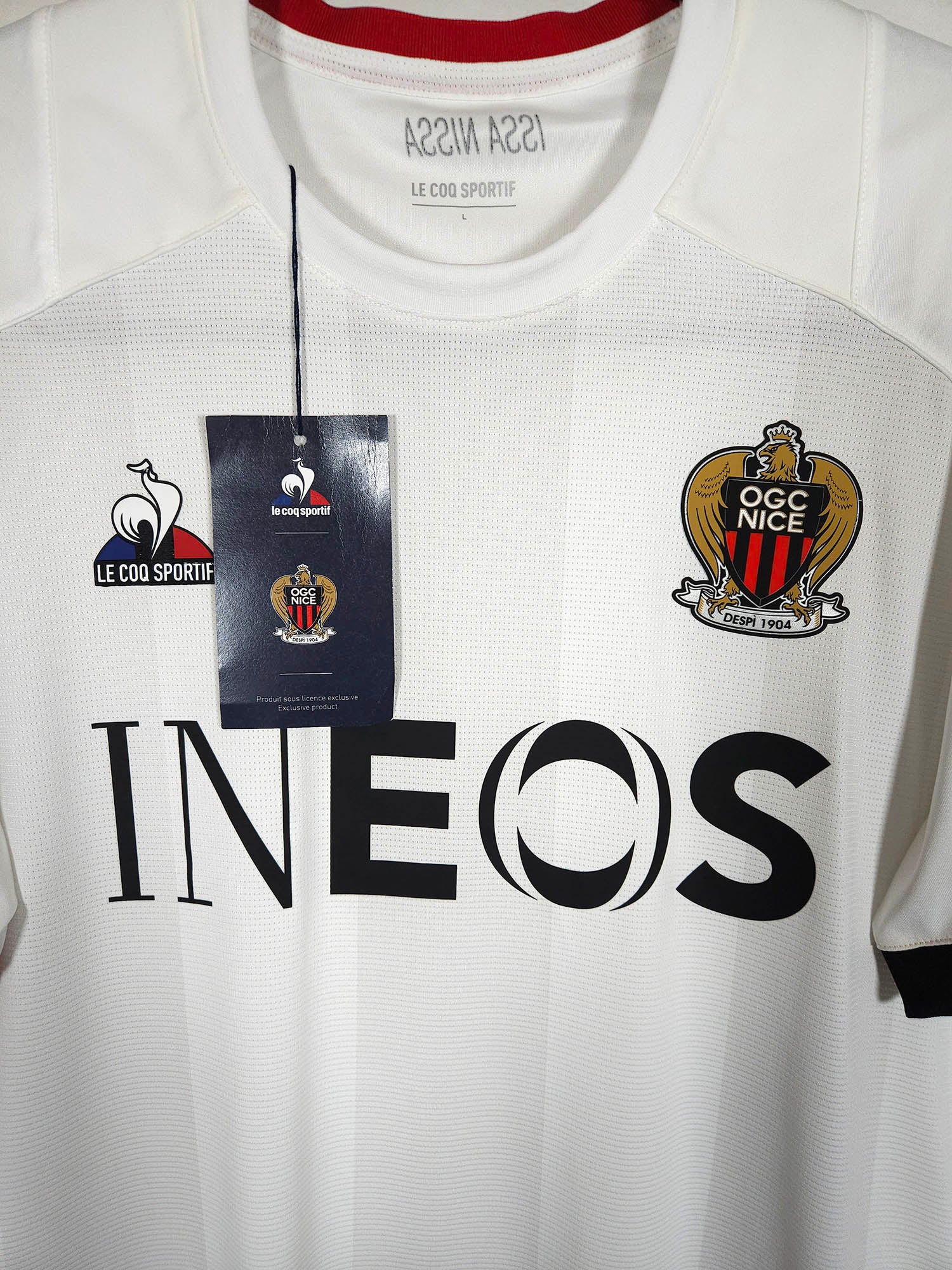 2023-24 Nice Away Shirt detailed view 1