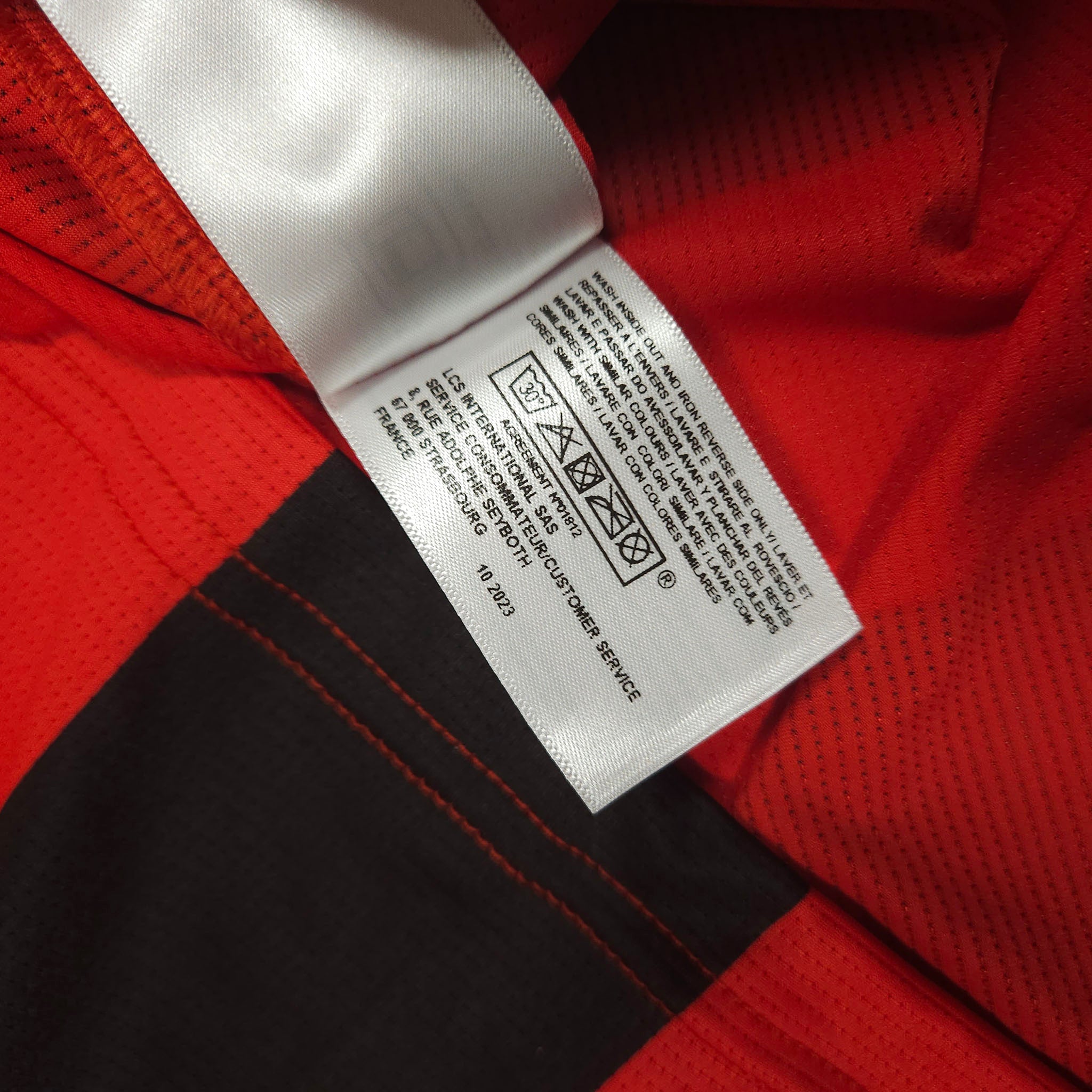2023-24 Nice Home Shirt detailed view 8