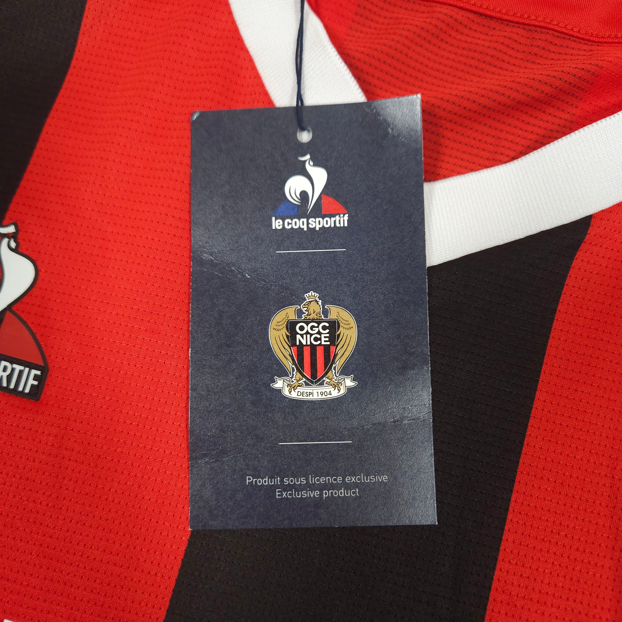 2023-24 Nice Home Shirt detailed view 9