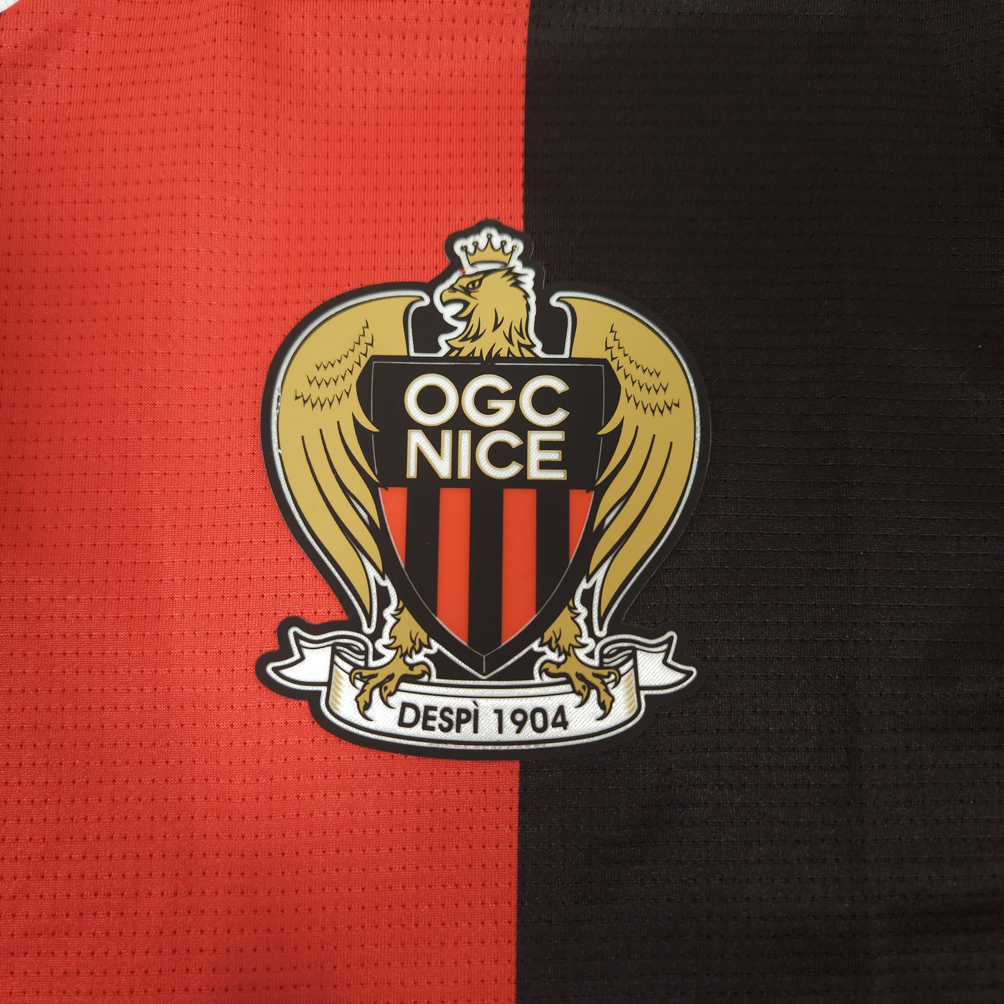 2023-24 Nice Home Shirt detailed view 2