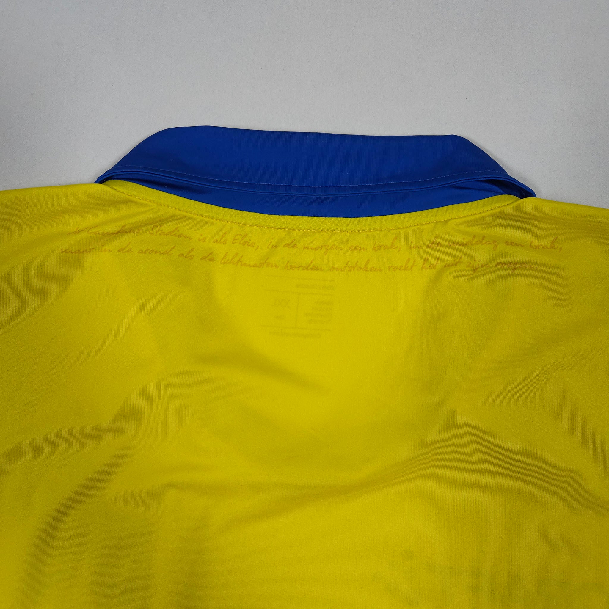 2022-23 Cambuur Home Shirt detailed view 4