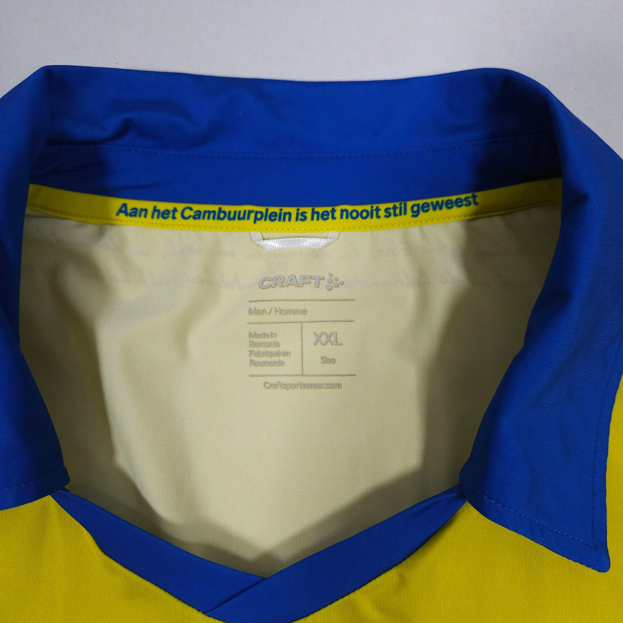 2022-23 Cambuur Home Shirt detailed view 5