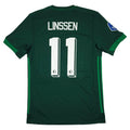 Feyenoord Third Shirt 2021-22 – Linssen #11 back view