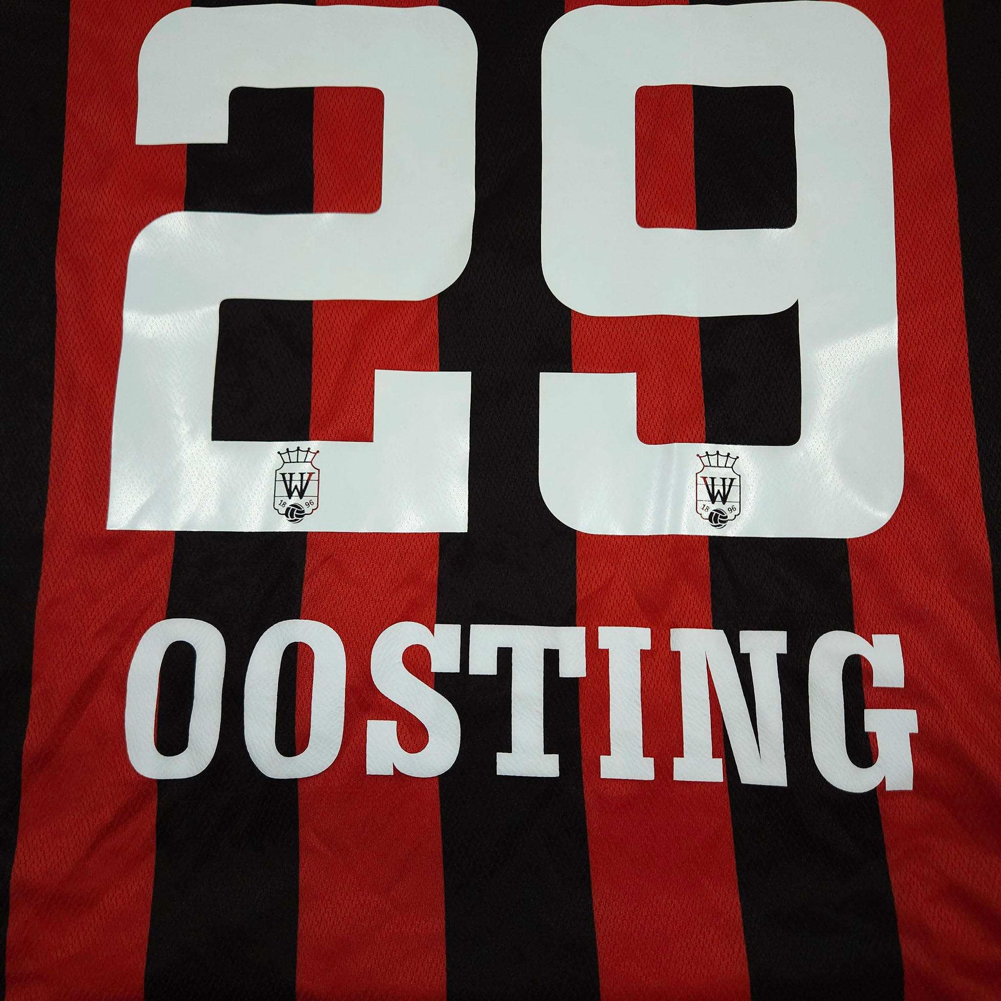 2023-24 Willem II Away Shirt Oosting #29 detailed view 9