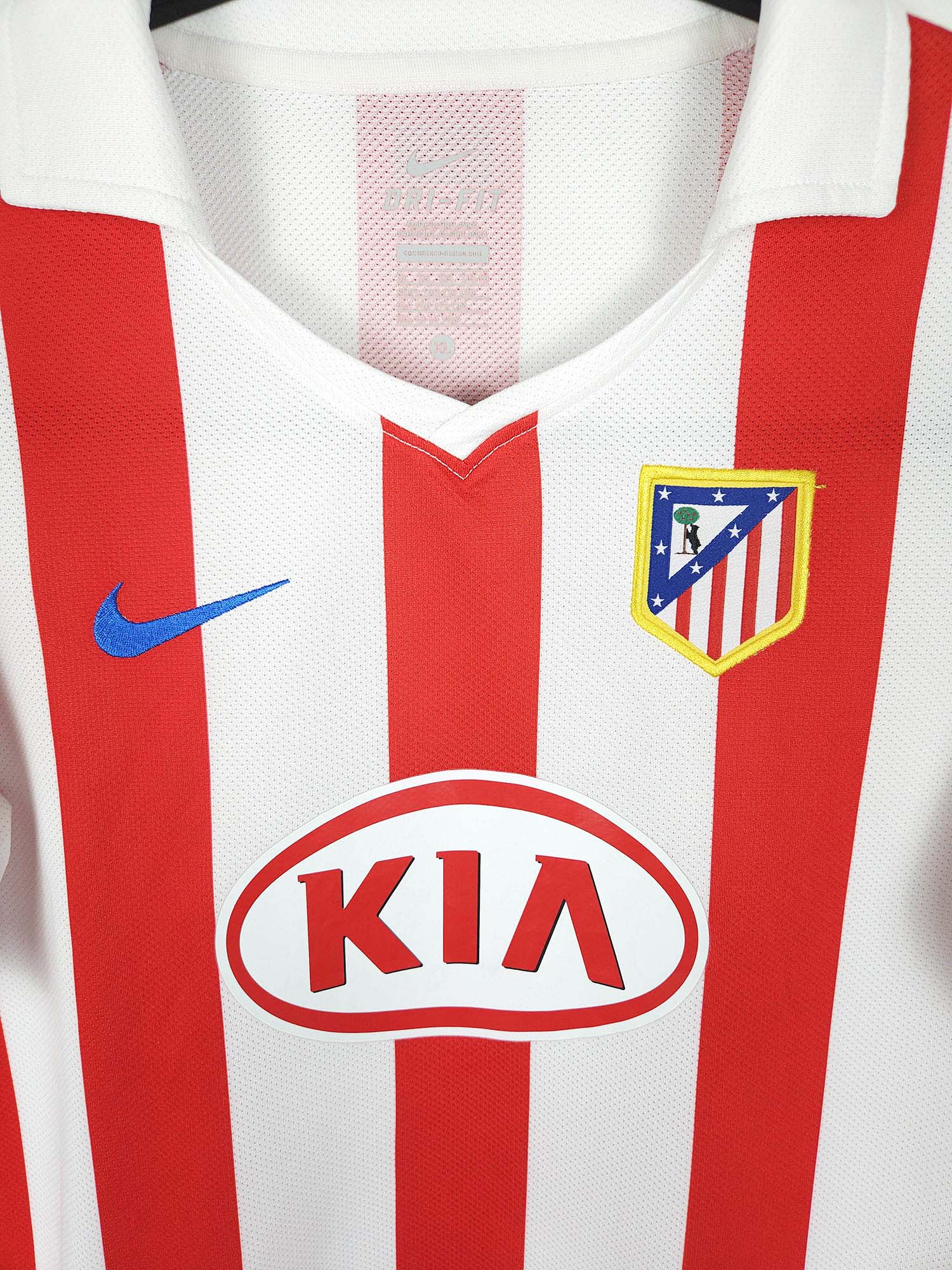 2010-11 Atlético Madrid thuisshirt