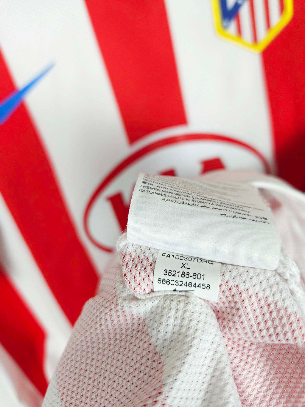 2010-11 Atlético Madrid thuisshirt