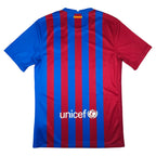 Barcelona Home Shirt 2021-22 back view