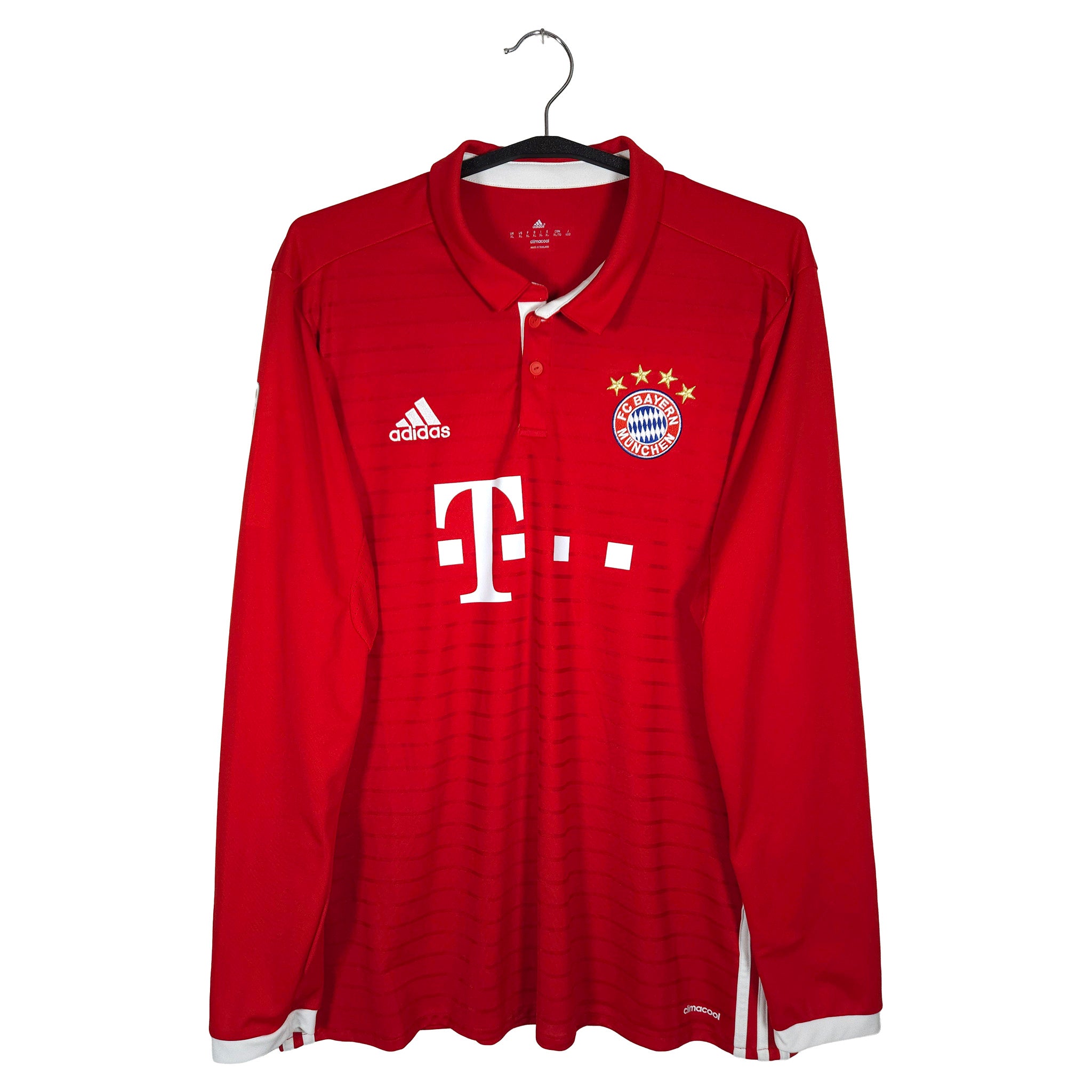 2016-17 Bayern München Thuisshirt Long Sleeve Vidal #23