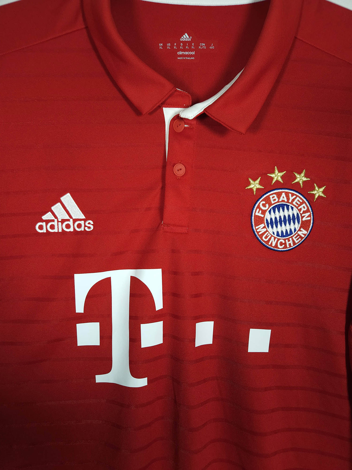 2016-17 Bayern München Thuisshirt Long Sleeve Vidal #23