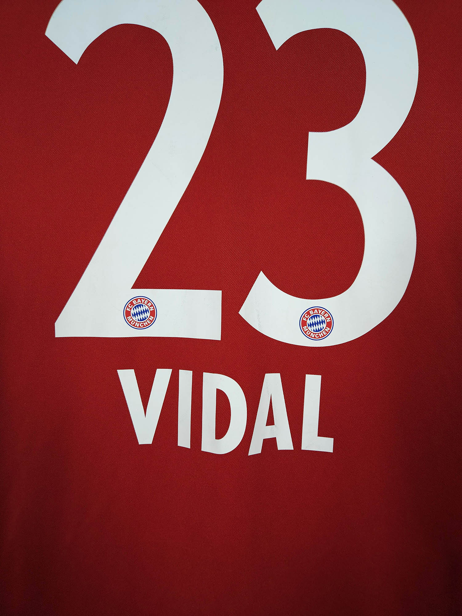 2016-17 Bayern München Thuisshirt Long Sleeve Vidal #23