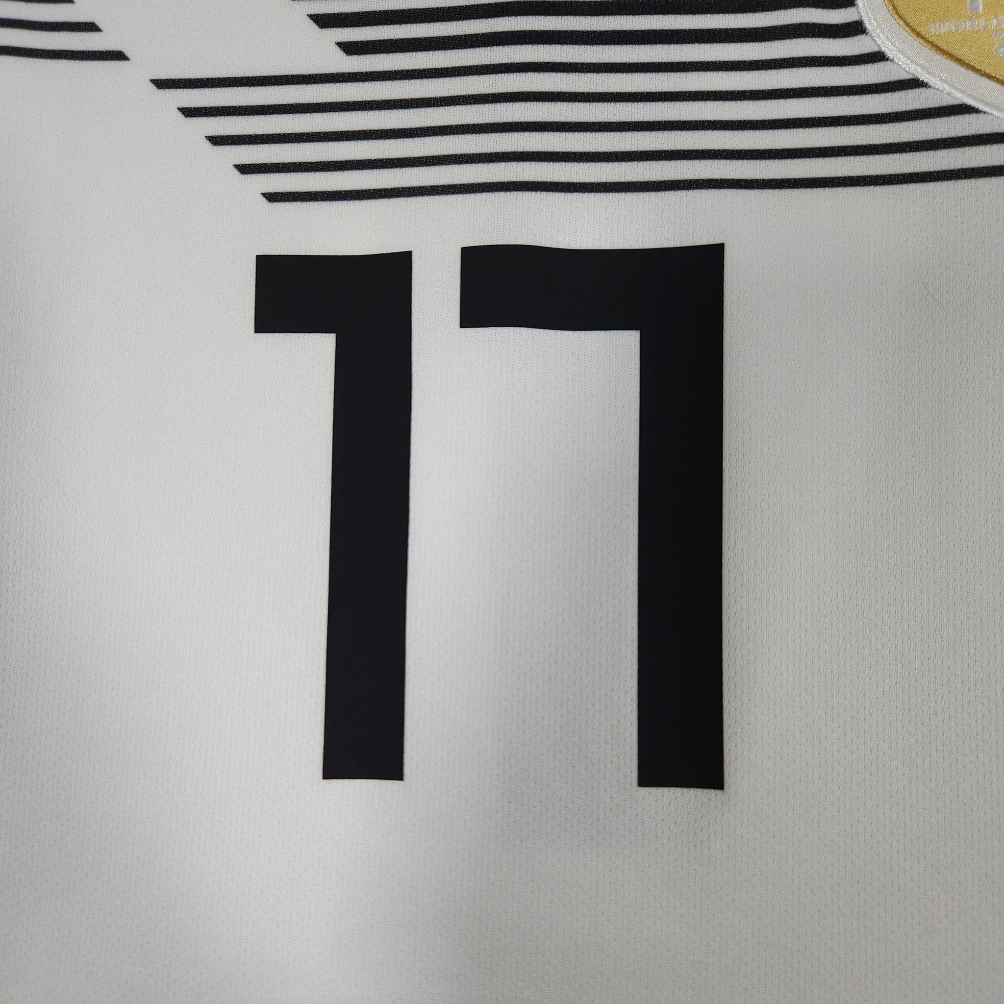 2018-19 Germany Home Shirt Boateng #17 detailed view 2