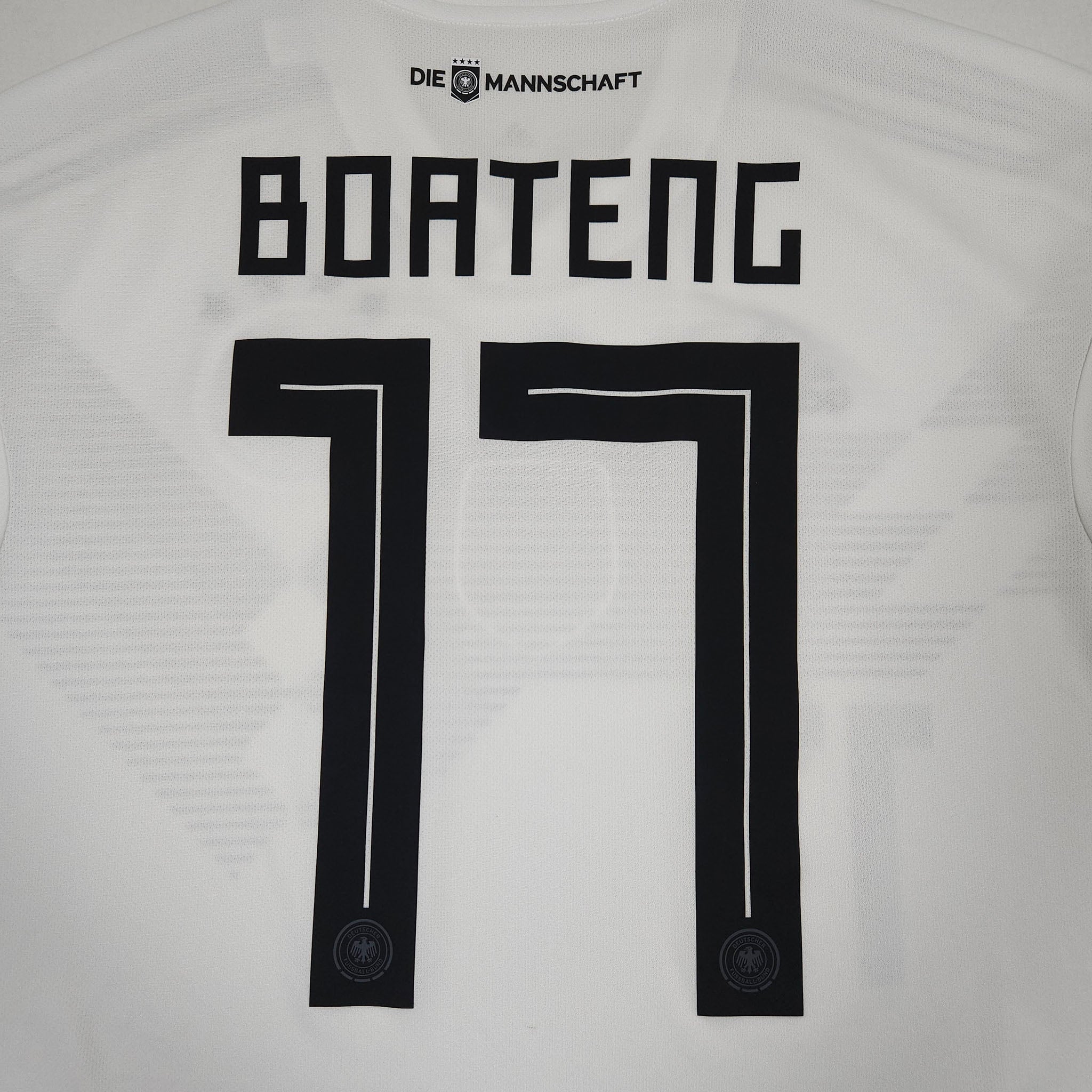2018-19 Germany Home Shirt Boateng #17 detailed view 7