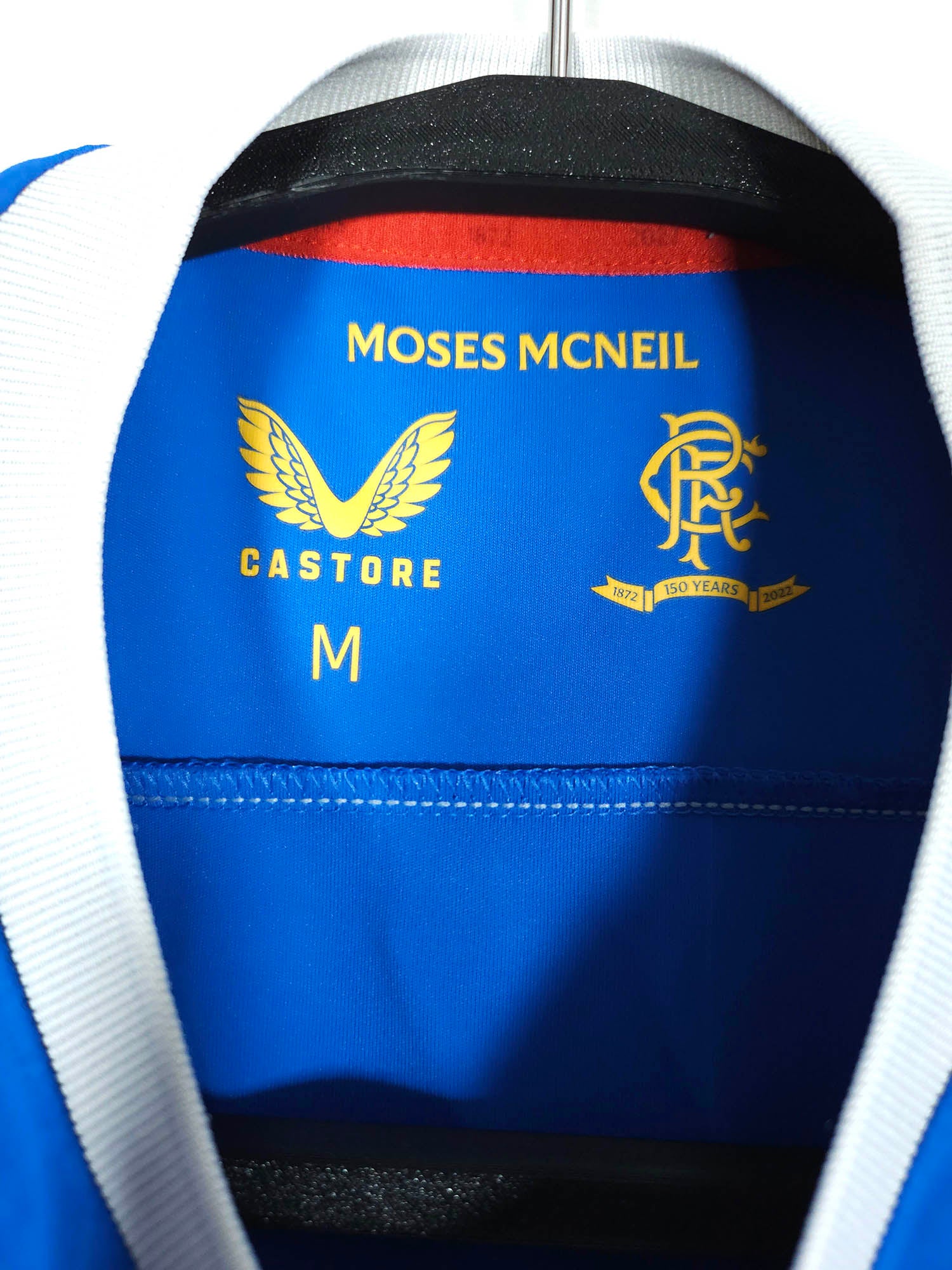 2021-22 Rangers Home Shirt detailed view 5
