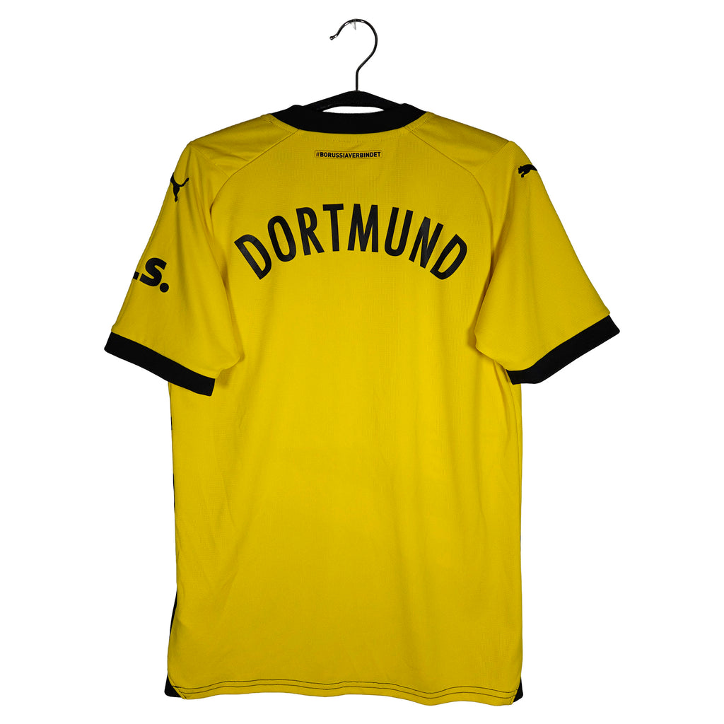 2023-24 Borussia Dortmund Home Shirt - back view