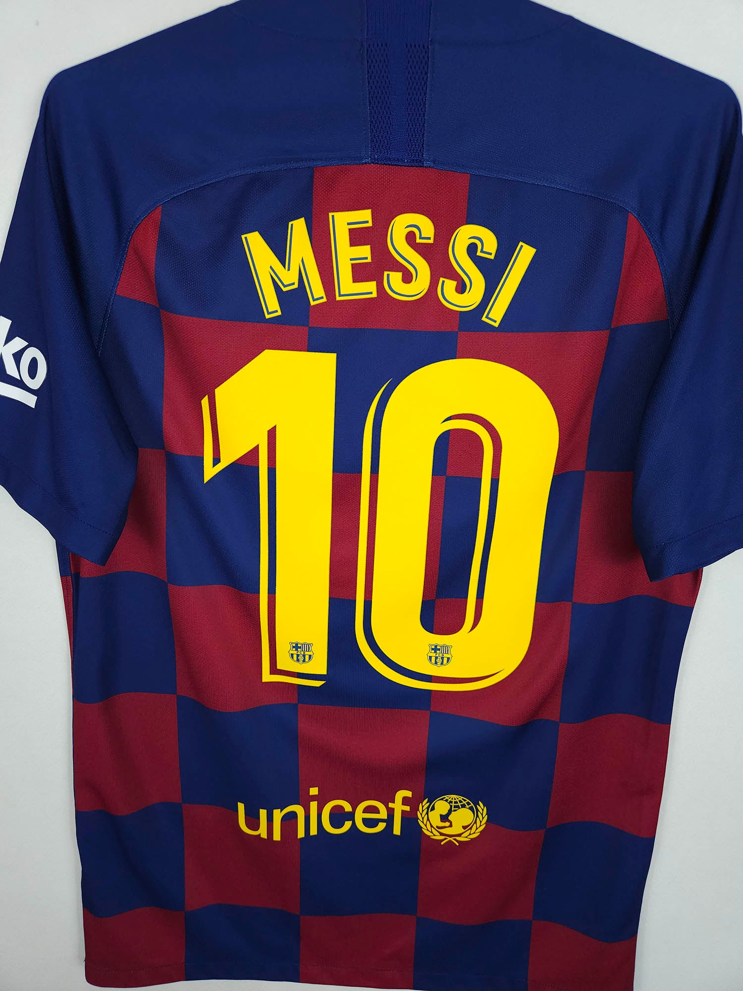2019-20 Barcelona Thuisshirt Messi #10