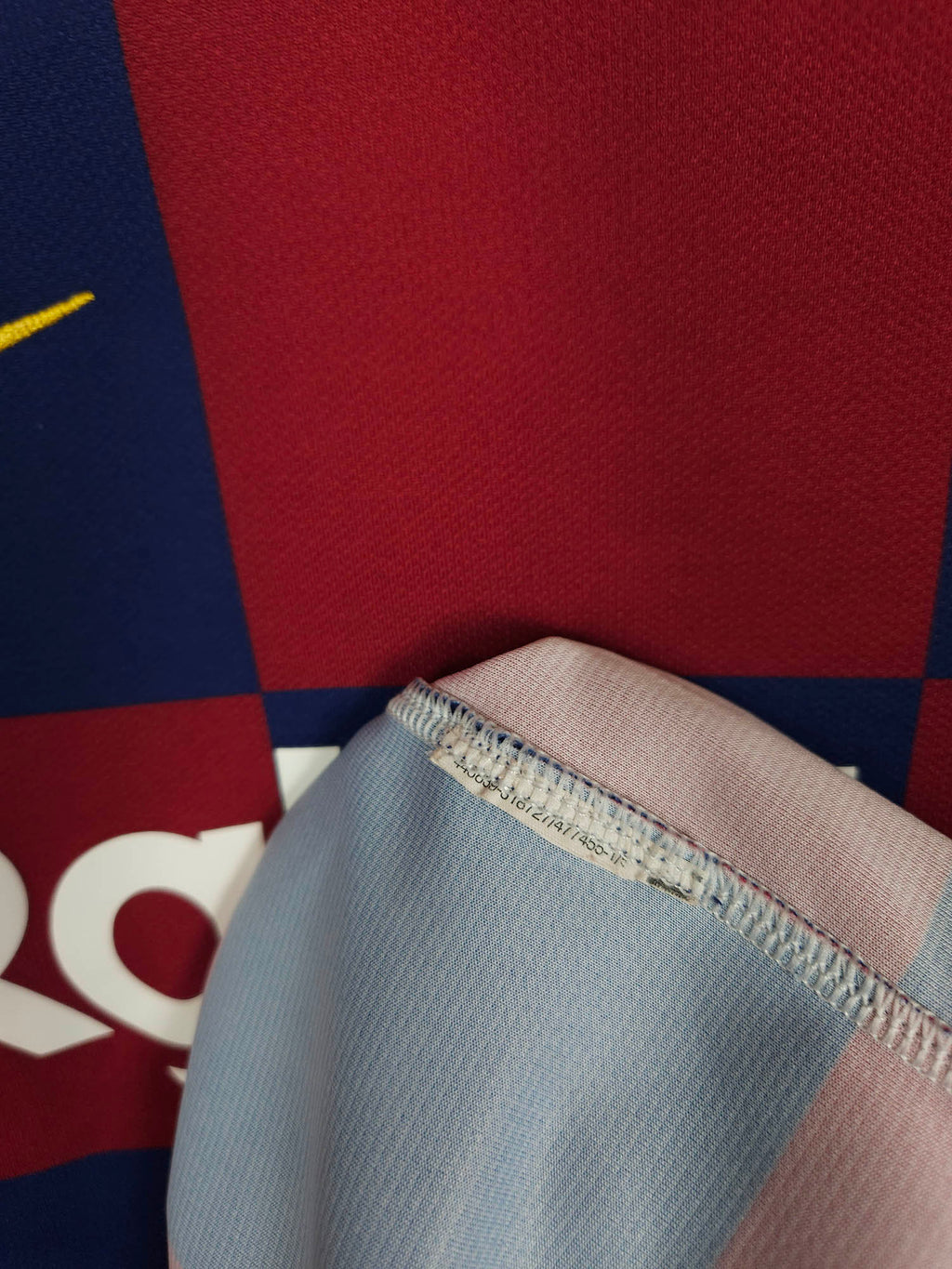 2019-20 Barcelona Home Shirt Messi #10 - detailed view