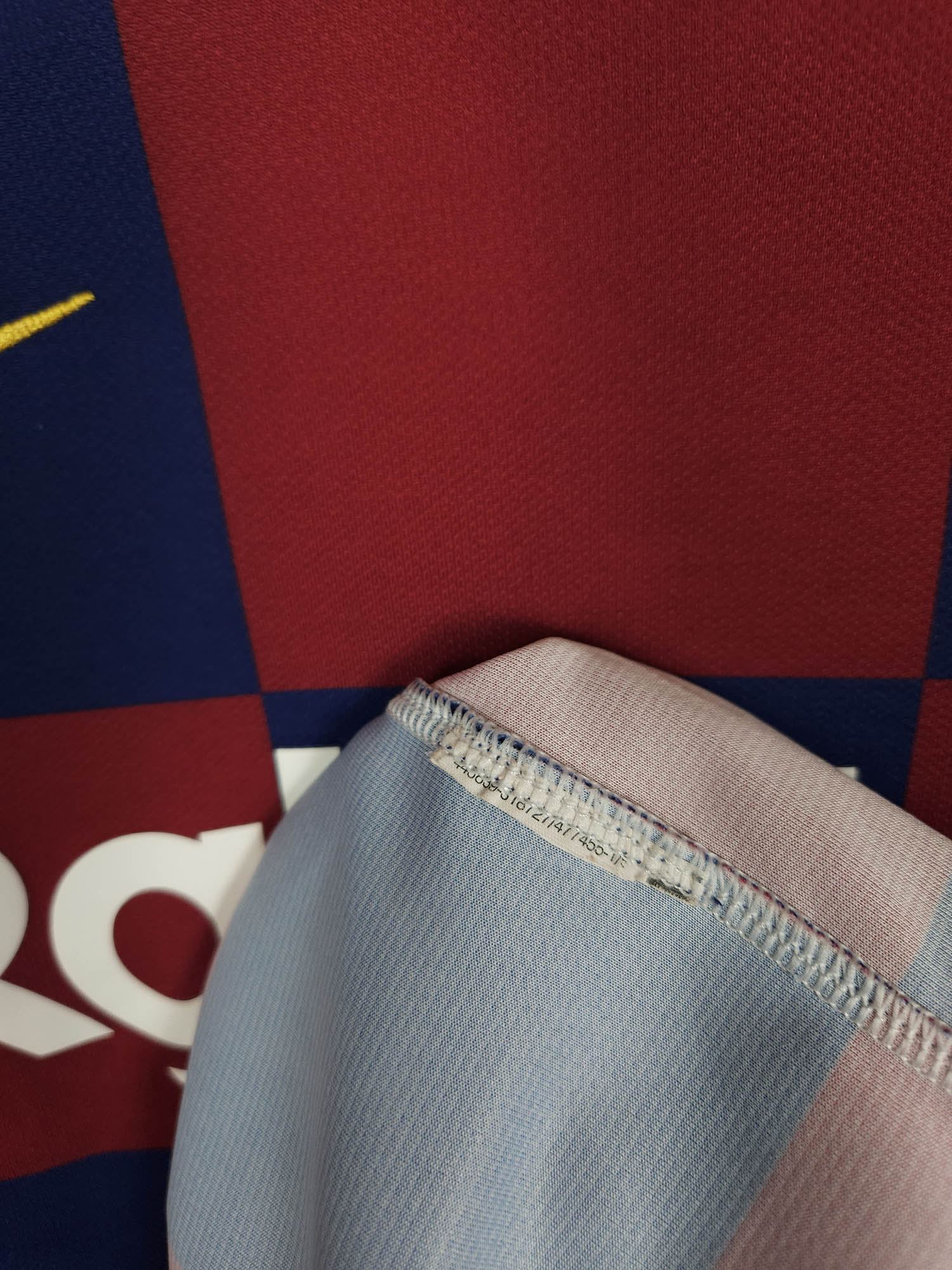 2019-20 Barcelona Thuisshirt Messi #10