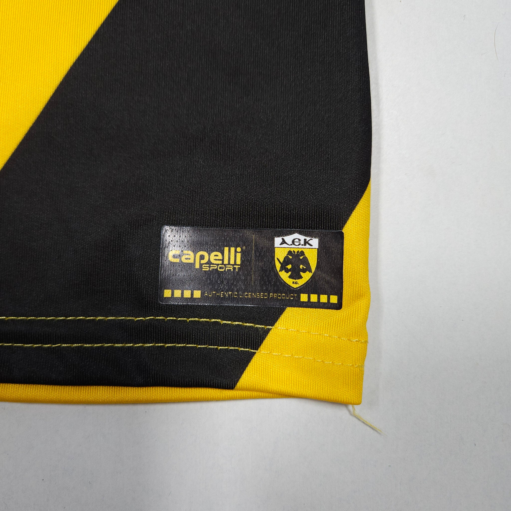 2019-20 AEK Athens Home Shirt detailed view 4