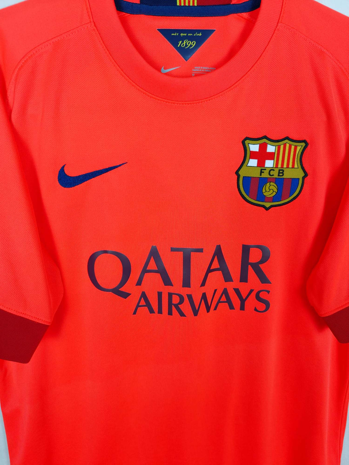 2014-15 Barcelona Away Shirt Messi #10 - detailed view