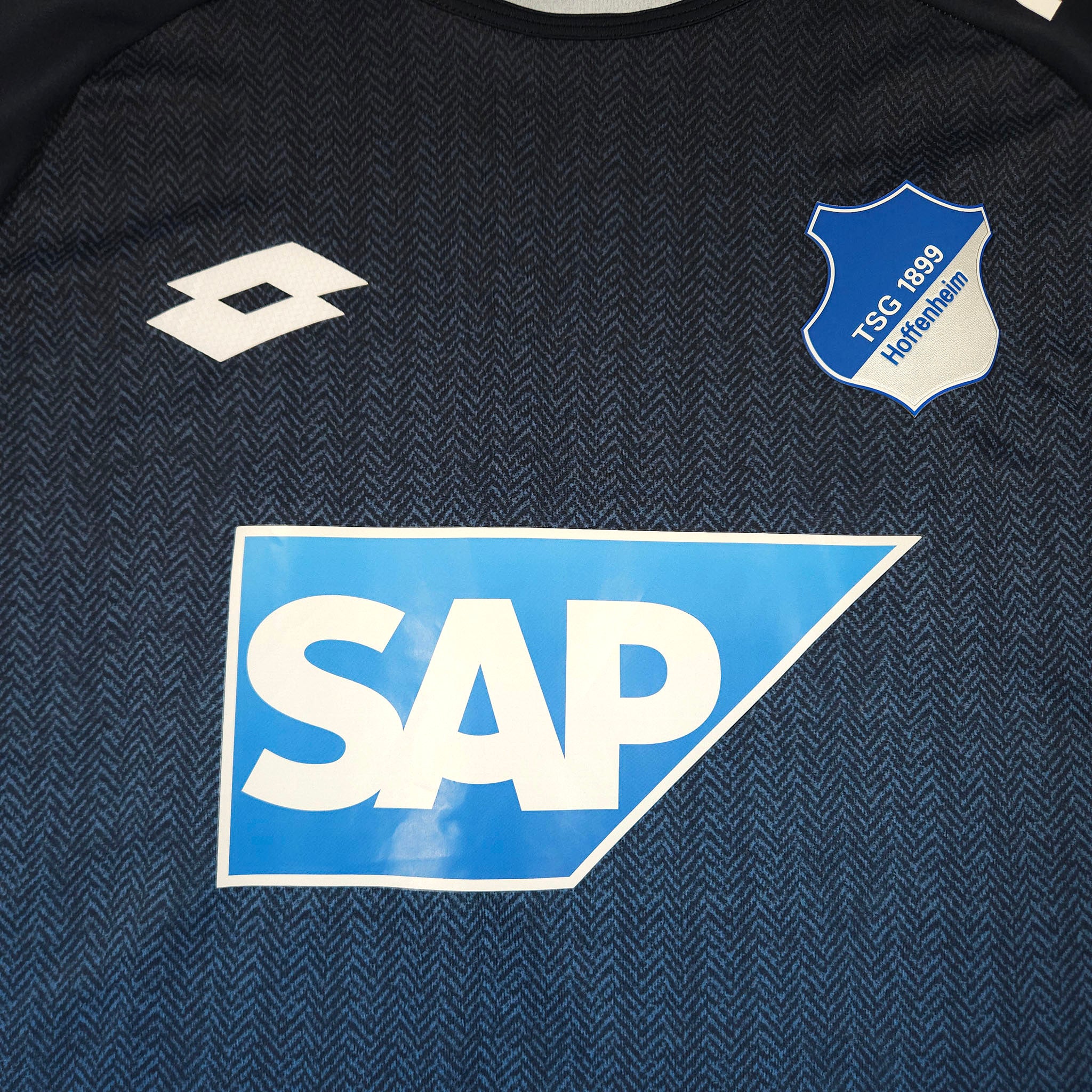 2017-18 Hoffenheim Home Shirt detailed view 1