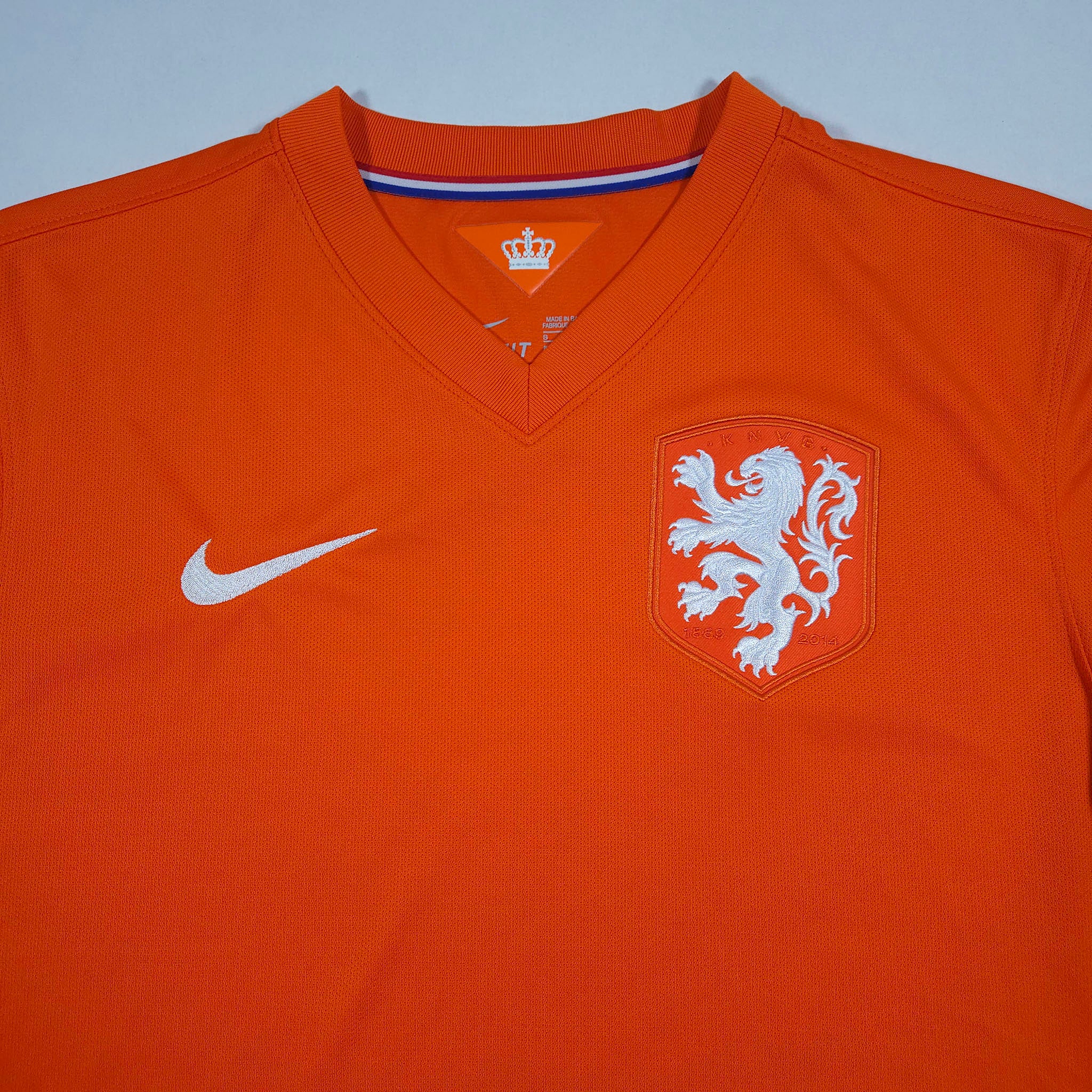 2014-15 Netherlands Home Shirt detailed view 1
