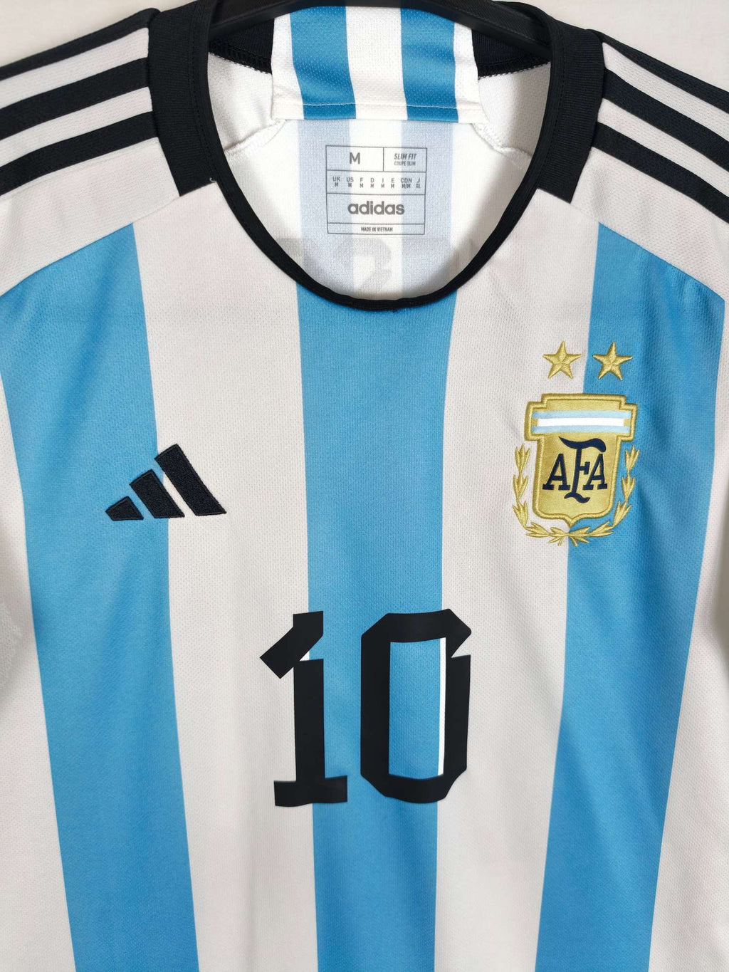 2022-23 Argentinië thuisshirt Messi #10