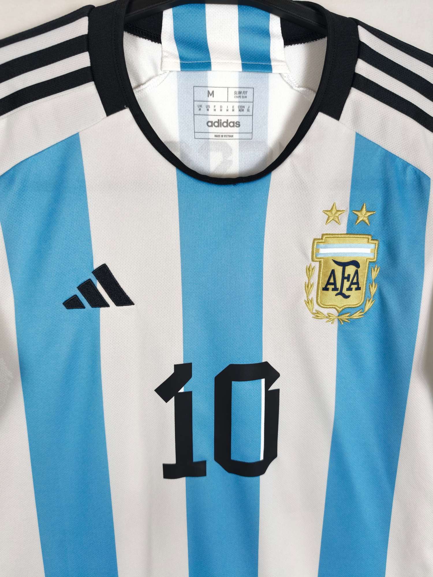2022-23 Argentinië thuisshirt Messi #10