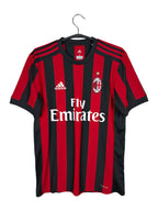 2017-18 AC Milan Home Shirt - front view