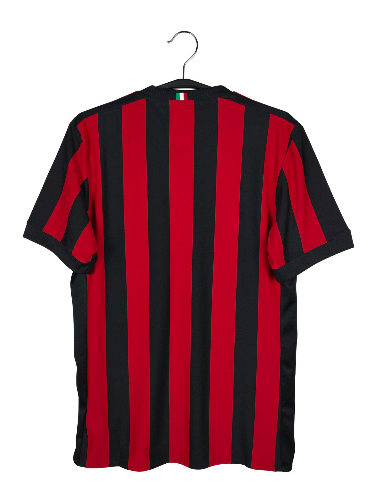 2017-18 AC Milan Home Shirt - back view
