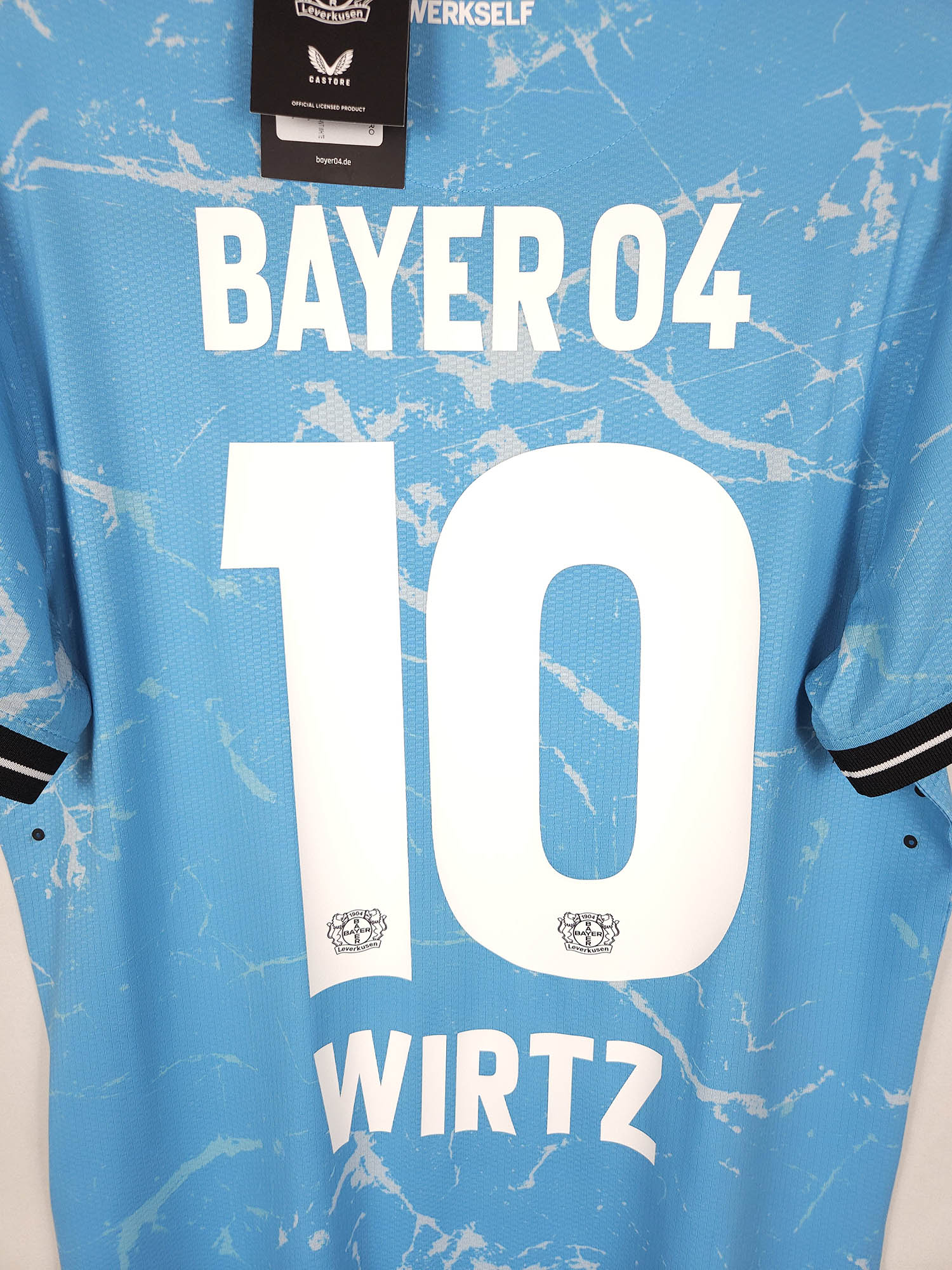 2023-24 Bayer Leverkusen Derde Shirt Spelersversie Wirtz #10