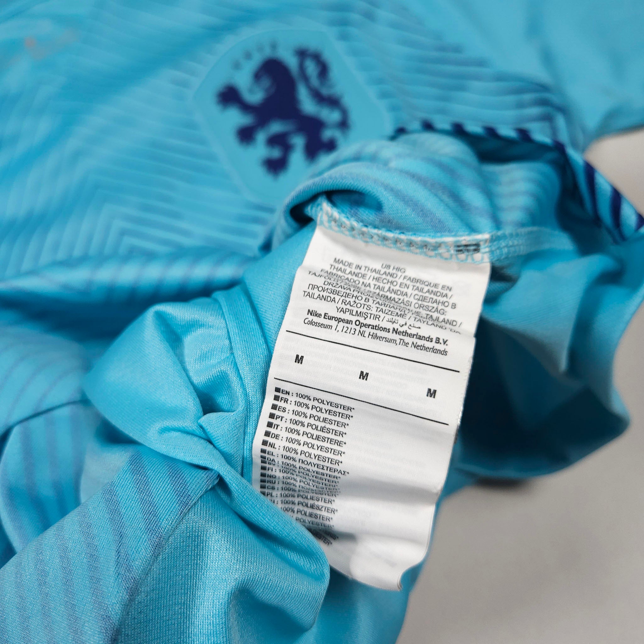 2018-19 Netherlands Away Shirt detailed view 7