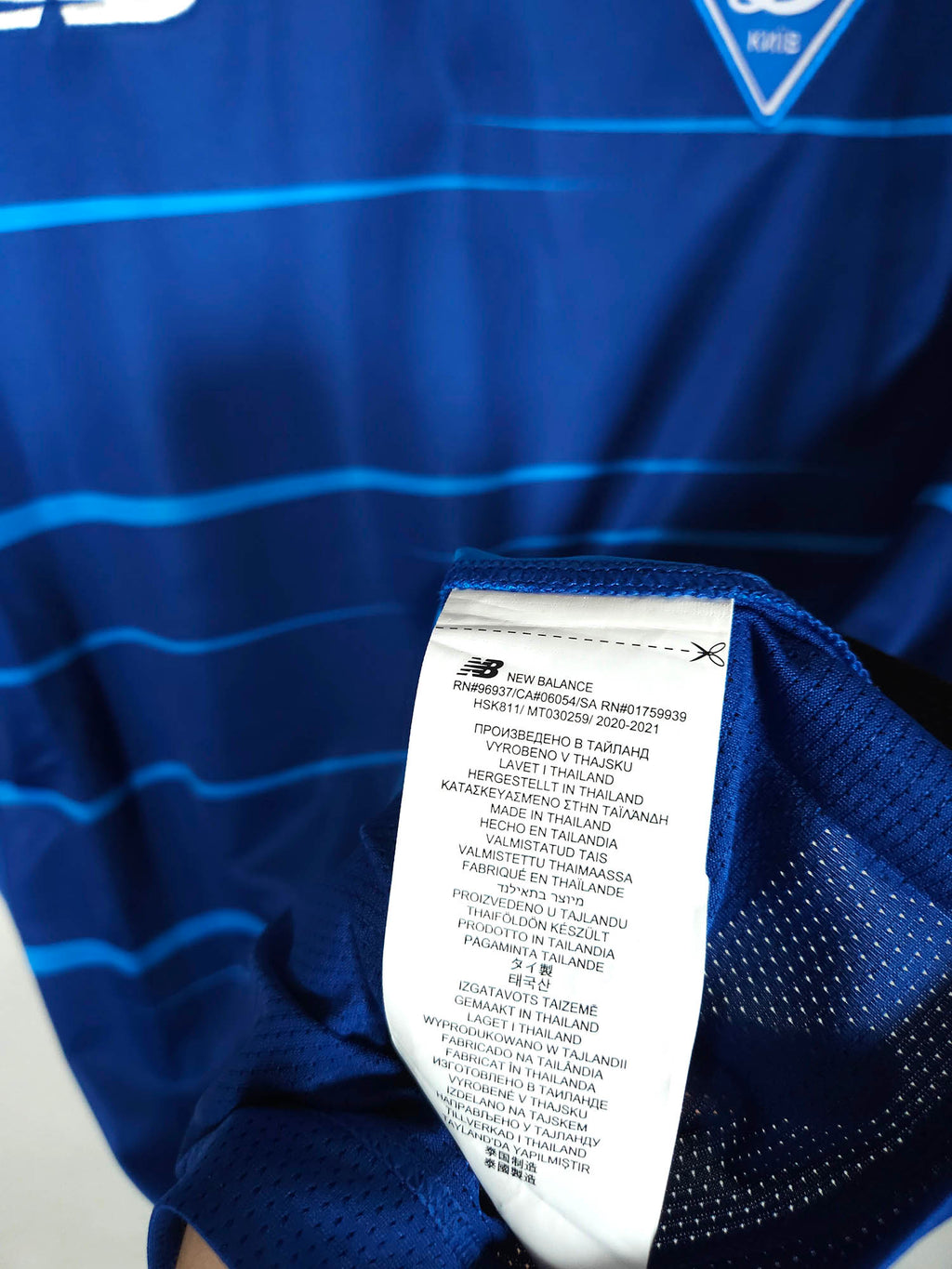 2020-21 Dynamo Kiev Away Shirt Mykolenko #16 - detailed view