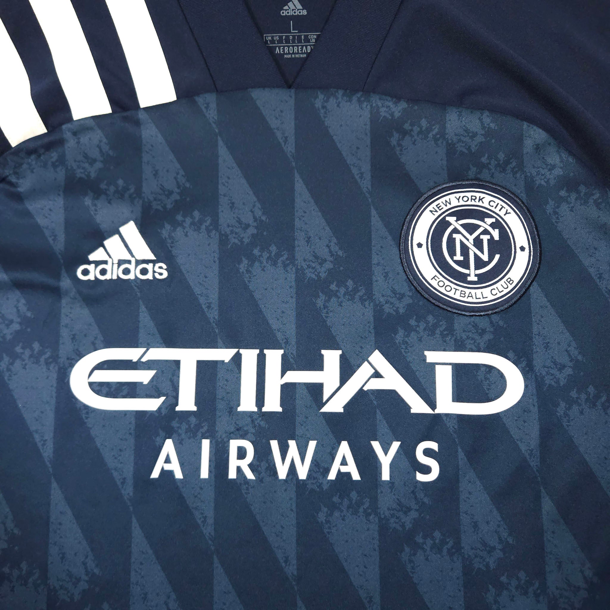 2020-21 New York City Away Shirt - detailed view