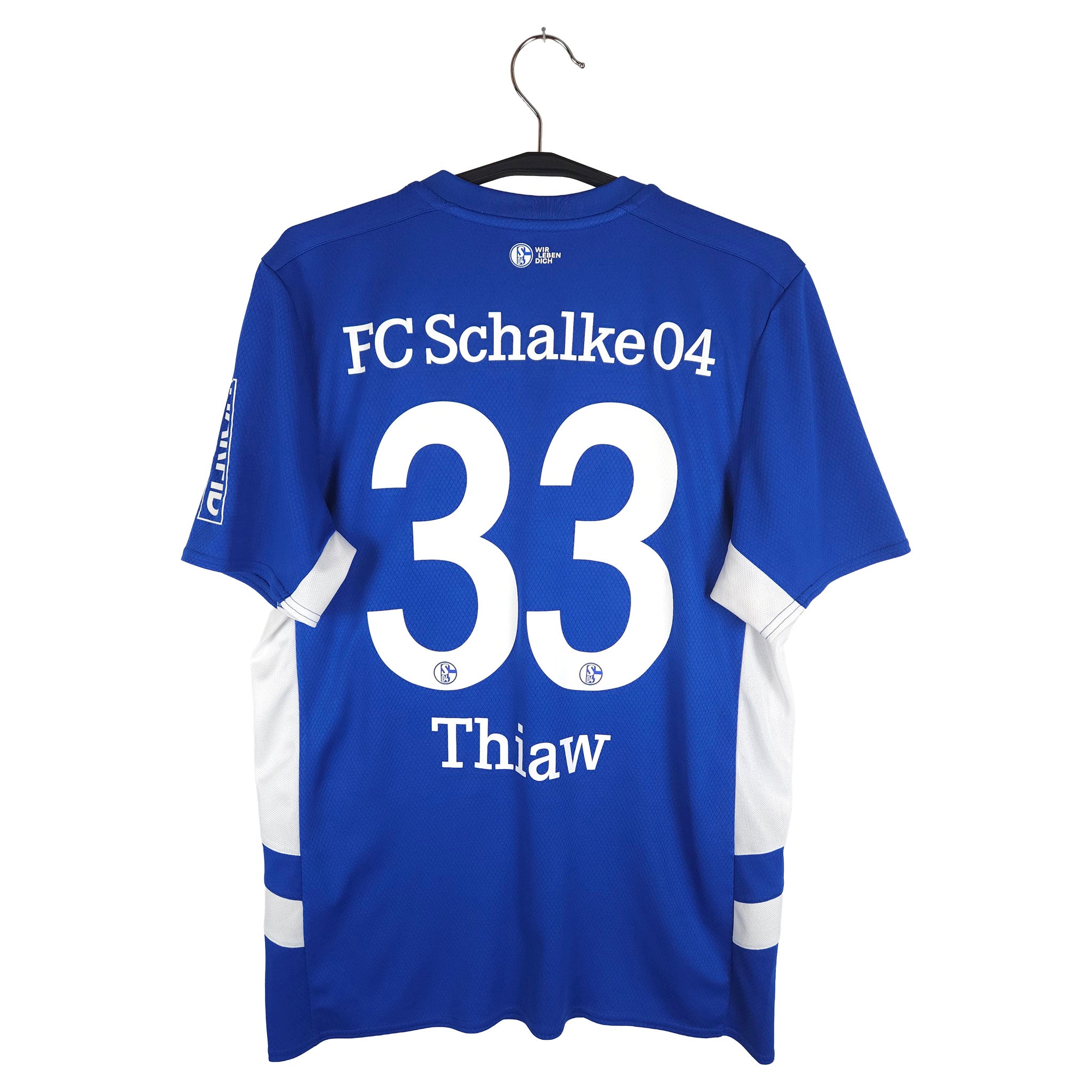 2021-22 Schalke 04 Thuisshirt Thiaw #33