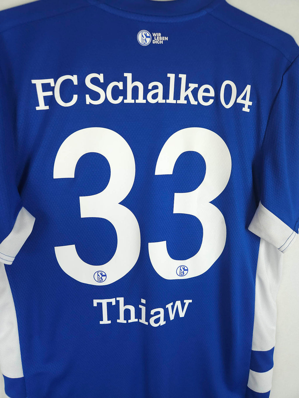2021-22 Schalke 04 thuisshirt Thiaw #33