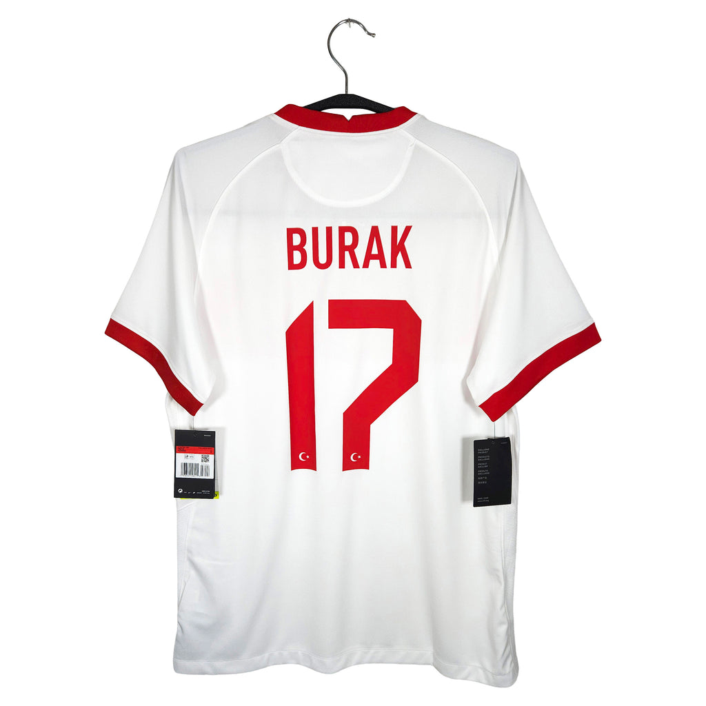 2020-21 Turkey Home Shirt Burak #17 - back view